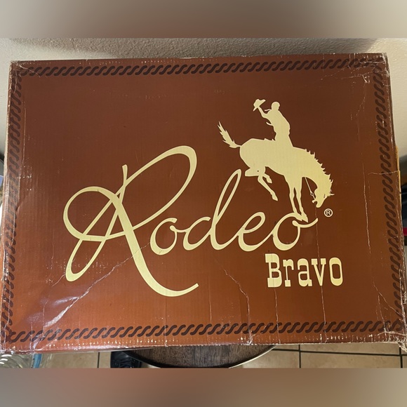 RODEO BRAVO Men's Biker Boot 134 Black Used - Picture 14 of 16